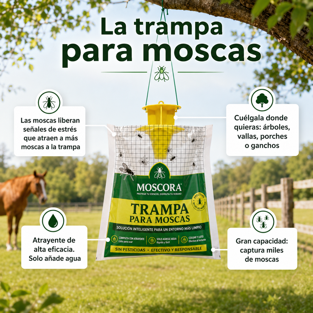 Moscora - Trampa para moscas